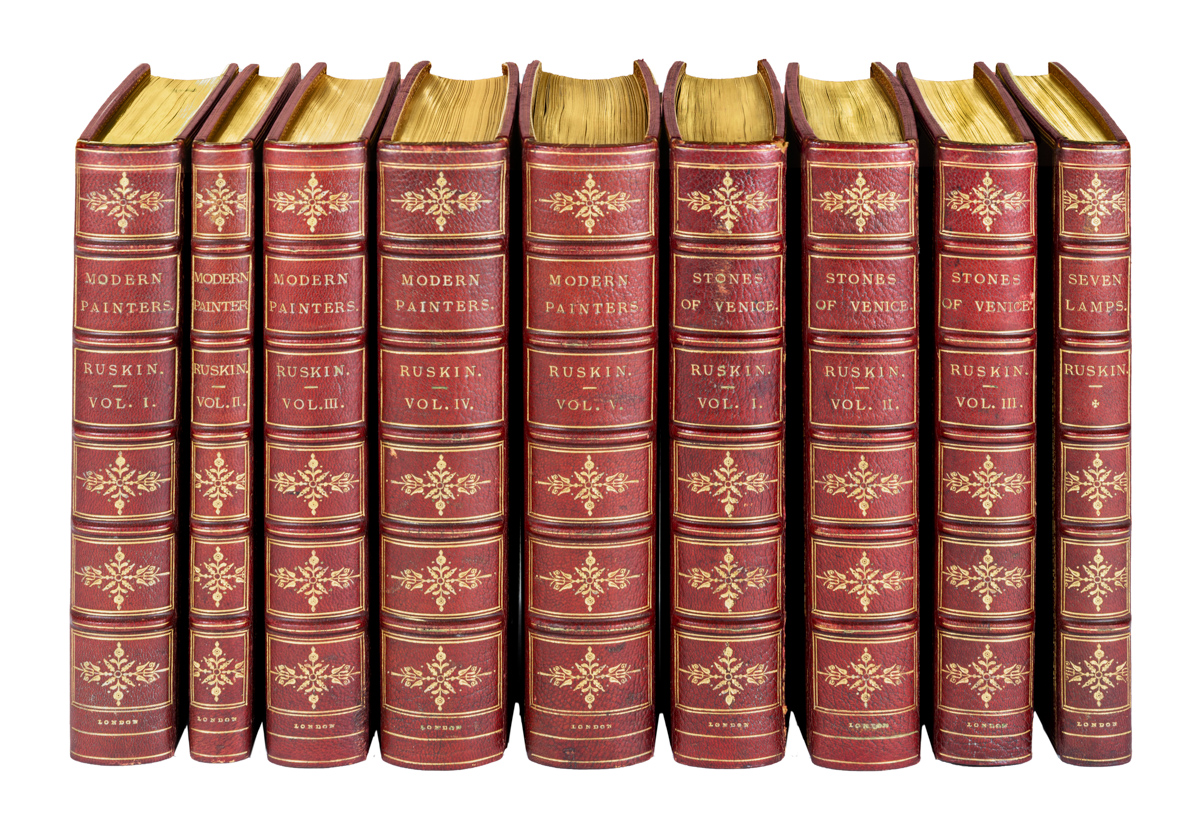The Seven Lamps of Architecture; Stones of Venice; Modern Painter John Ruskin (1819 -1900) [Fine] [Hardcover]