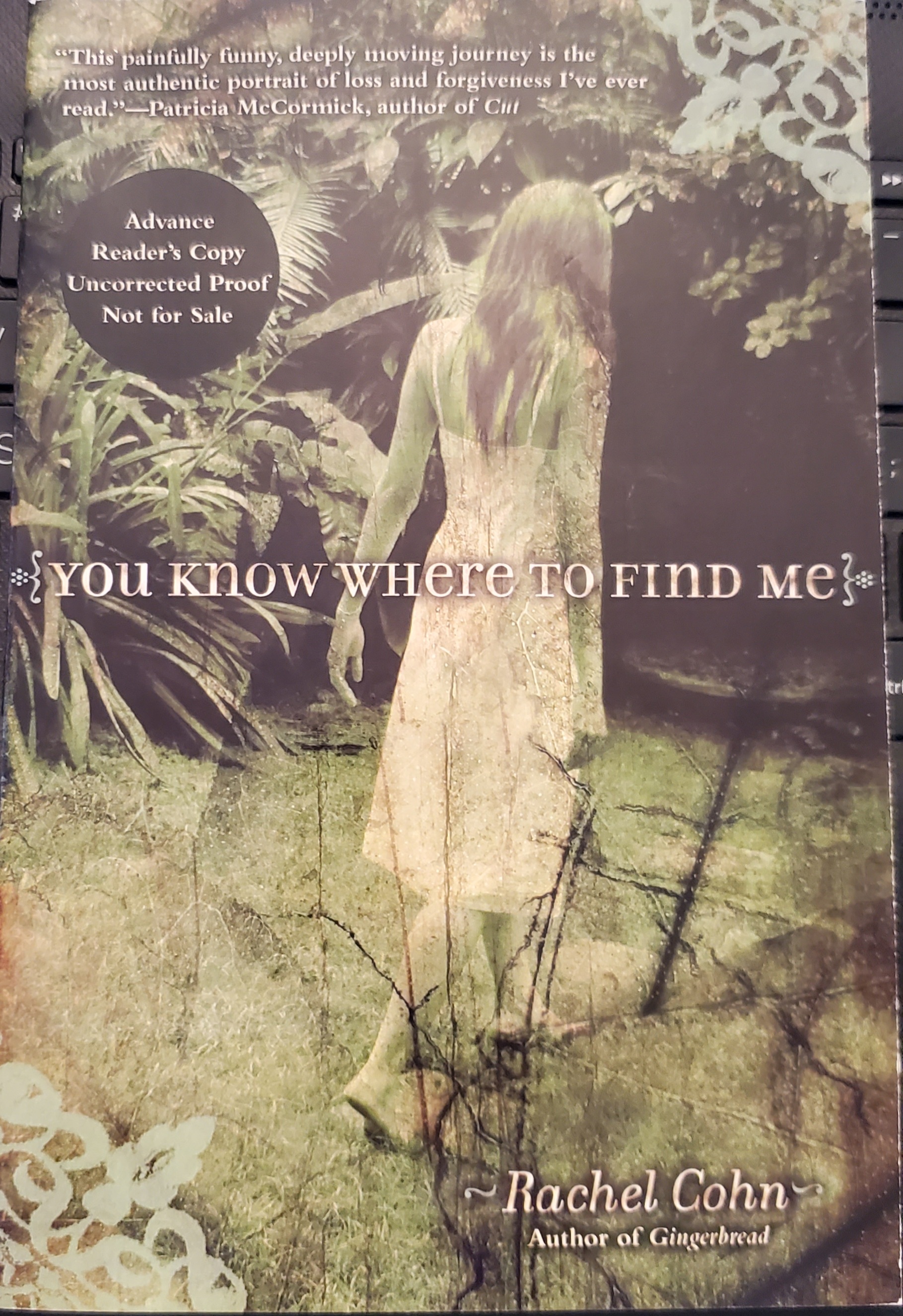 You Know Where to Find Me [UNCORRECTED PROOF] - Cohn, Rachel