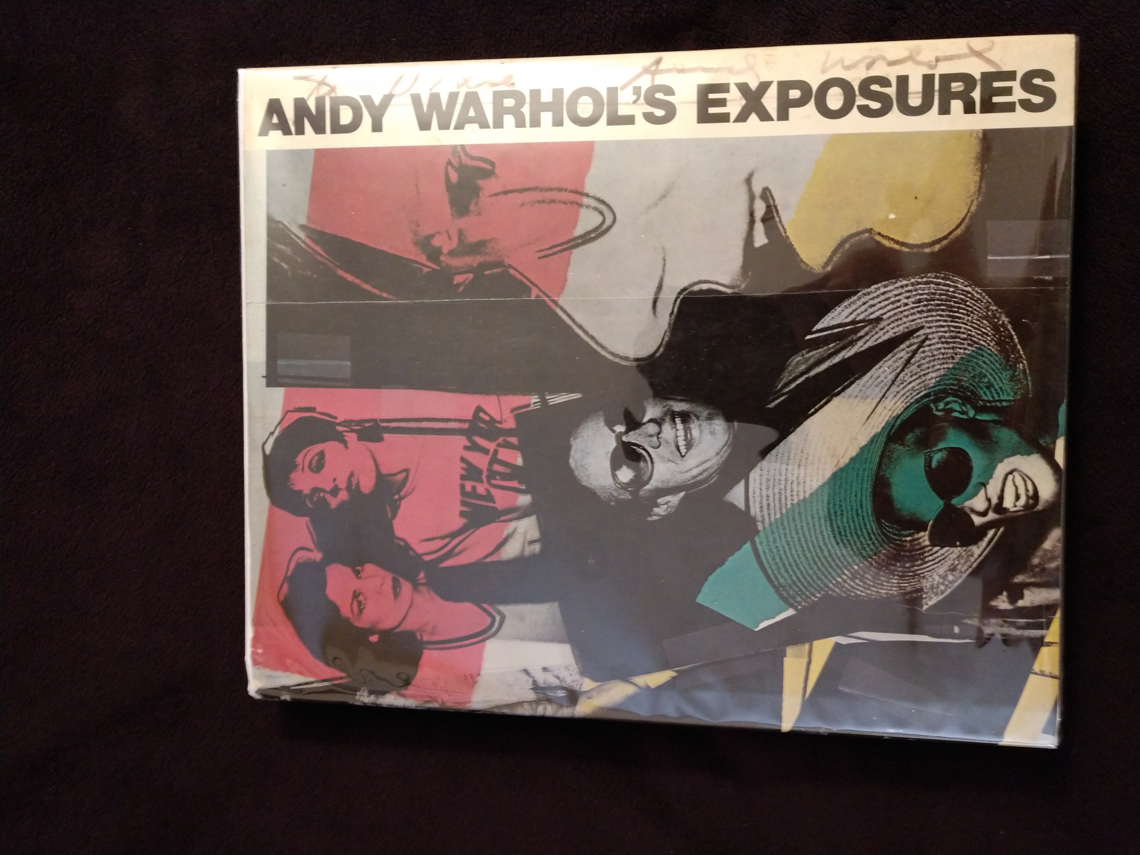 [Signed] [First Edition] ANDY WARHOL'S EXPOSURES Warhol, Andy [Used - Very good] [Hardcover]