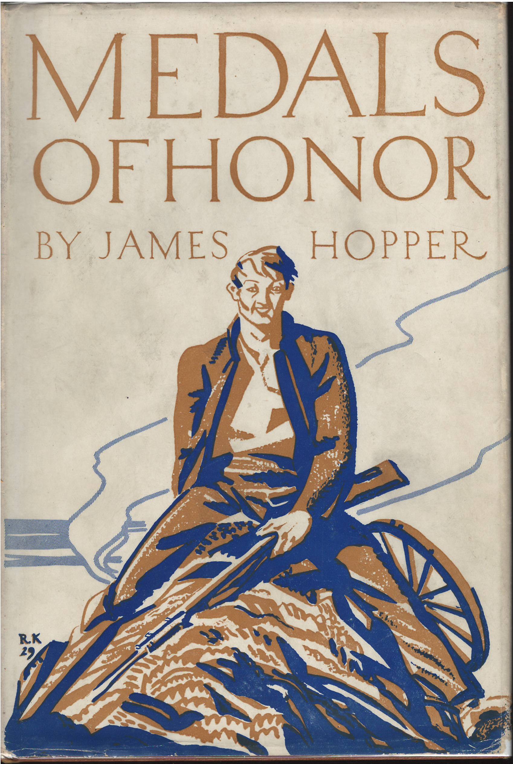 Medals of Honor by James Hopper Near Fine Hardcover (1929) First