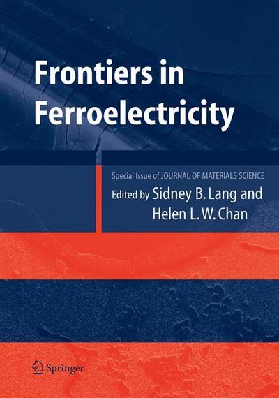 Frontiers of Ferroelectricity : A Special Issue of the Journal of Materials Science - Helen L. W. Chan