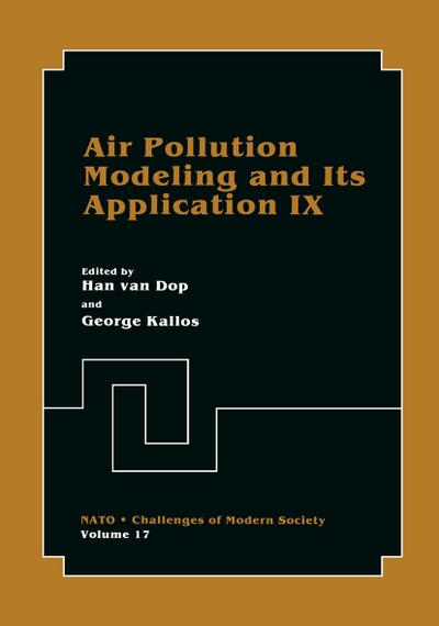 Air Pollution Modeling and Its Application IX - George Kallos