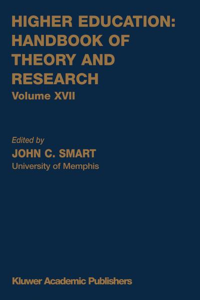 Higher Education: Handbook of Theory and Research - J. C. Smart