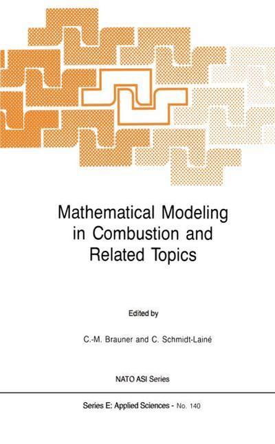 Mathematical Modeling in Combustion and Related Topics - Claude-Michel Brauner