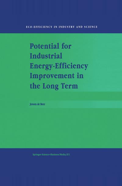 Potential for Industrial Energy-Efficiency Improvement in the Long Term - J. De Beer