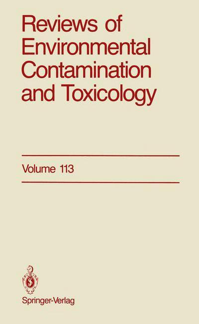 Reviews of Environmental Contamination and Toxicology : Continuation of Residue Reviews - George W. Ware