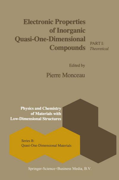 Electronic Properties of Inorganic Quasi-One-Dimensional Compounds : Part I ¿ Theoretical - P. Monceau