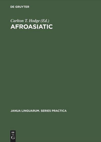 Afroasiatic : A Survey - Carlton T. Hodge