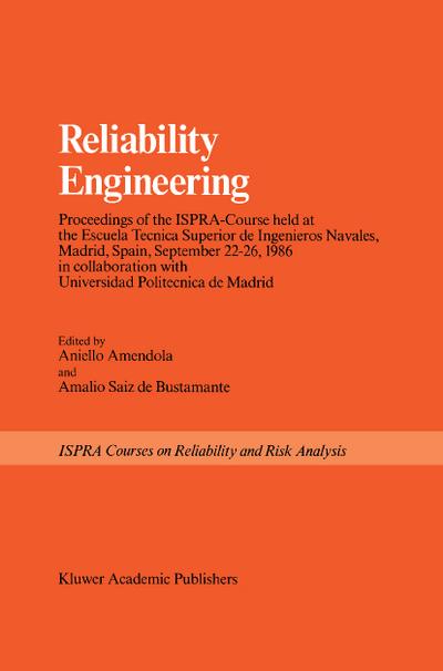 Reliability Engineering - Amalio Saiz De Bustamante