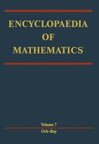 Encyclopaedia of Mathematics : Orbit - Rayleigh Equation - Michiel Hazewinkel