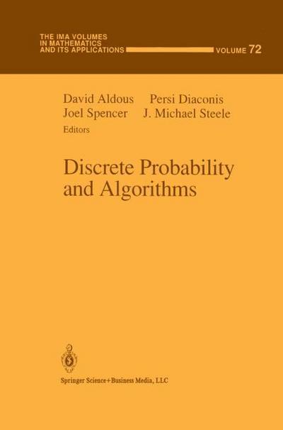 Discrete Probability and Algorithms - David Aldous