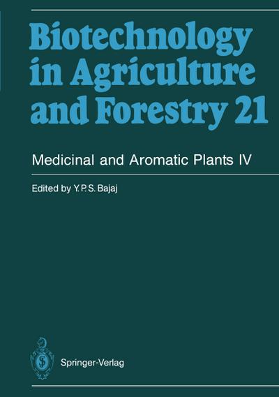 Medicinal and Aromatic Plants IV - Y. P. S. Bajaj