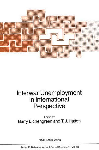 Interwar Unemployment in International Perspective - T. J. Hatton