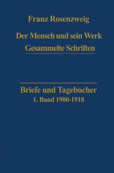 Briefe und Tagebücher - U. Rosenzweig