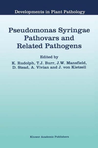 Pseudomonas Syringae Pathovars and Related Pathogens - K. Rudolph