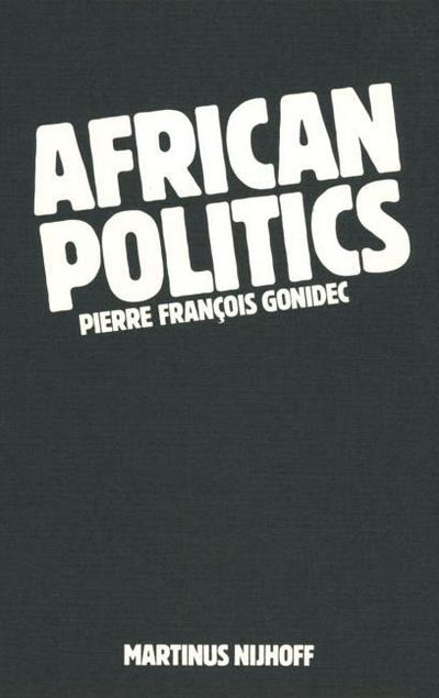 African Politics - P. F. Gonidec