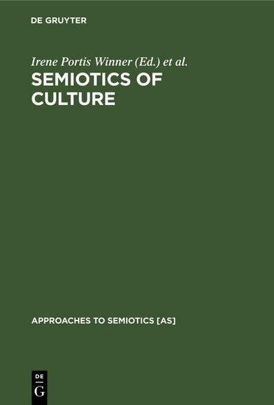 Semiotics of Culture - Jean Umiker-Sebeok