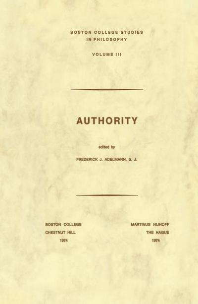 Authority - F. J. Adelmann
