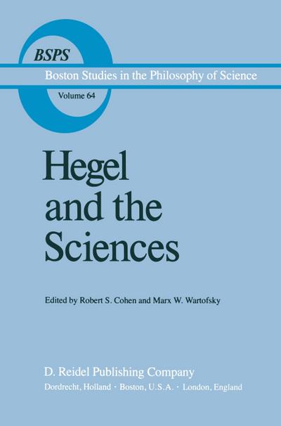 Hegel and the Sciences - Marx W. Wartofsky