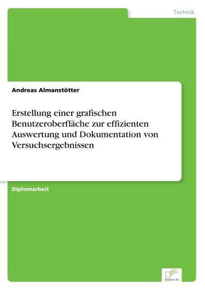 Erstellung einer grafischen Benutzeroberfläche zur effizienten Auswertung und Dokumentation von Versuchsergebnissen - Andreas Almanstötter