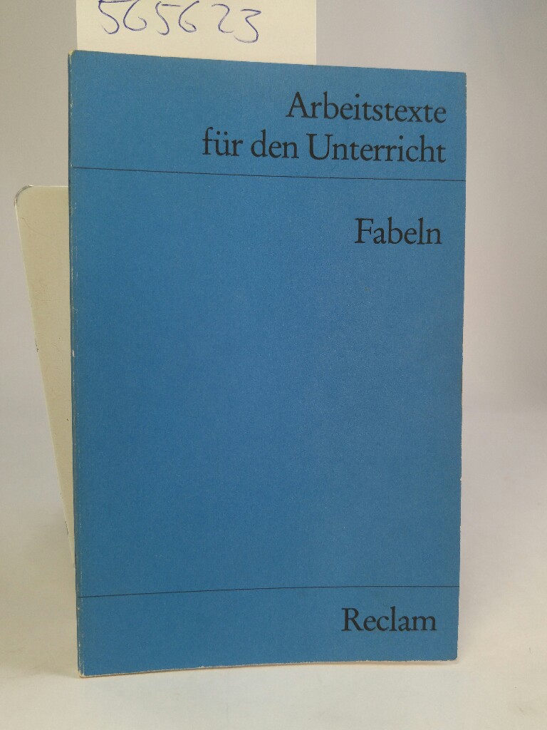 Fabeln: (Texte und Materialien für den Unterricht) Reclam Universal-Bibliothek Nr.:9519 - Poser, Therese