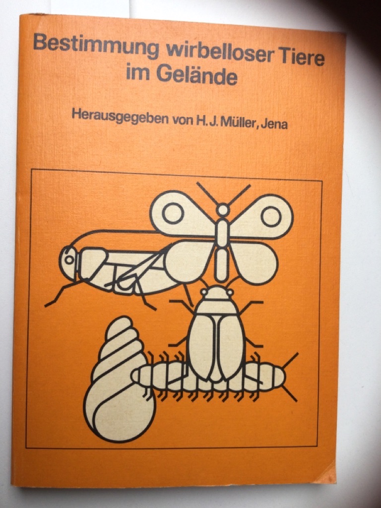 Bestimmung wirbelloser Tiere im Gelände. Bildtafeln für zoologische Bestimmungsübungen und Exkursionen. - Müller, H. J.