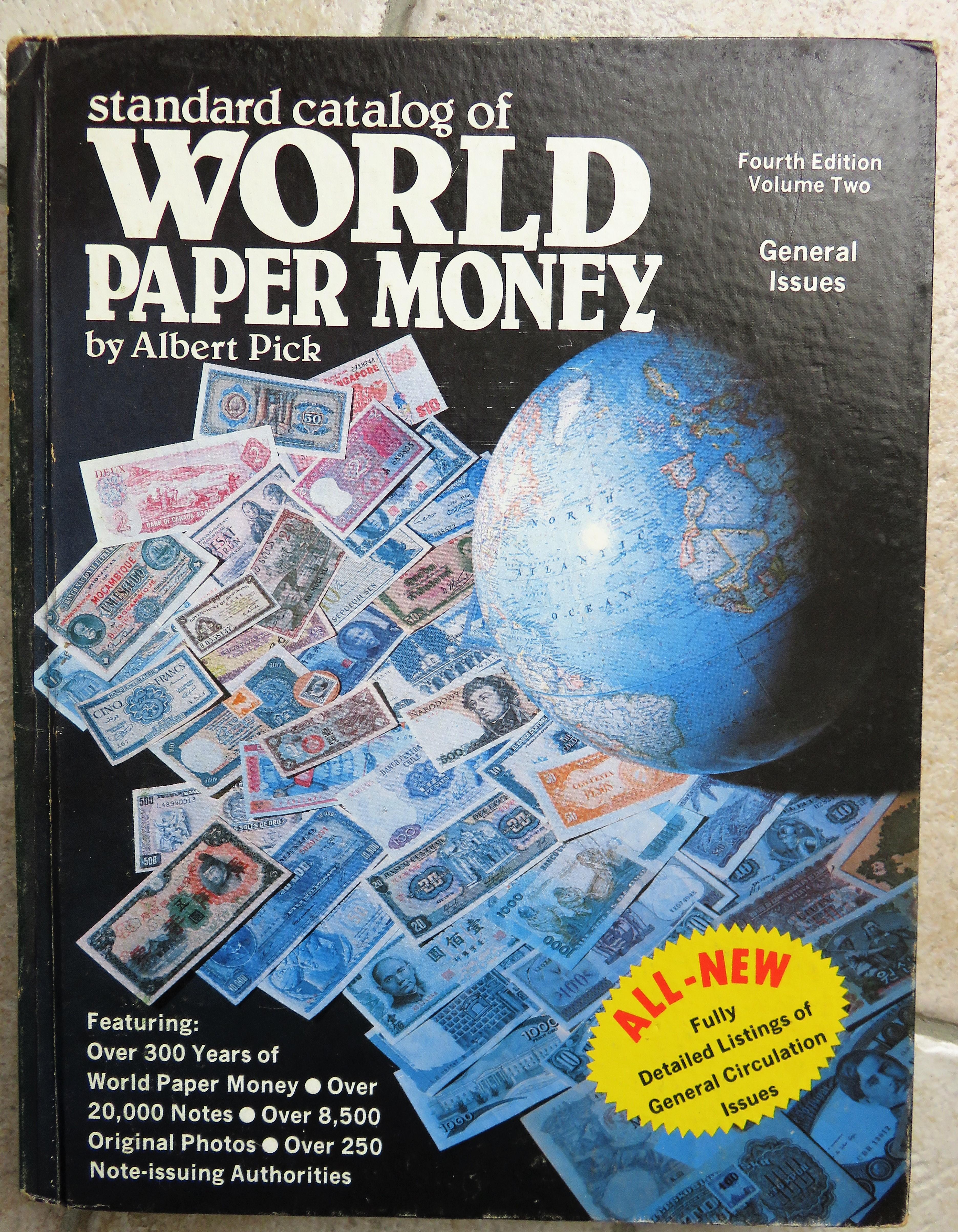 Standard catalog of world paper money - Pick, Albert