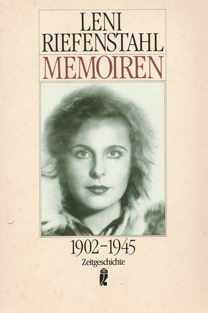 Memoiren 1902 - 1945. - Riefenstahl, Leni