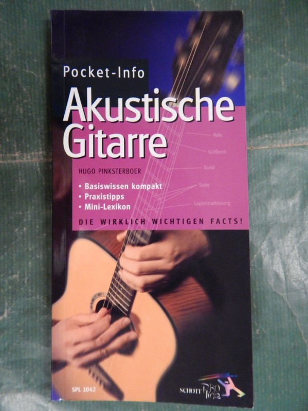 Akustische Gitarre - Pocket- Info - Pinksterboer, Hugo