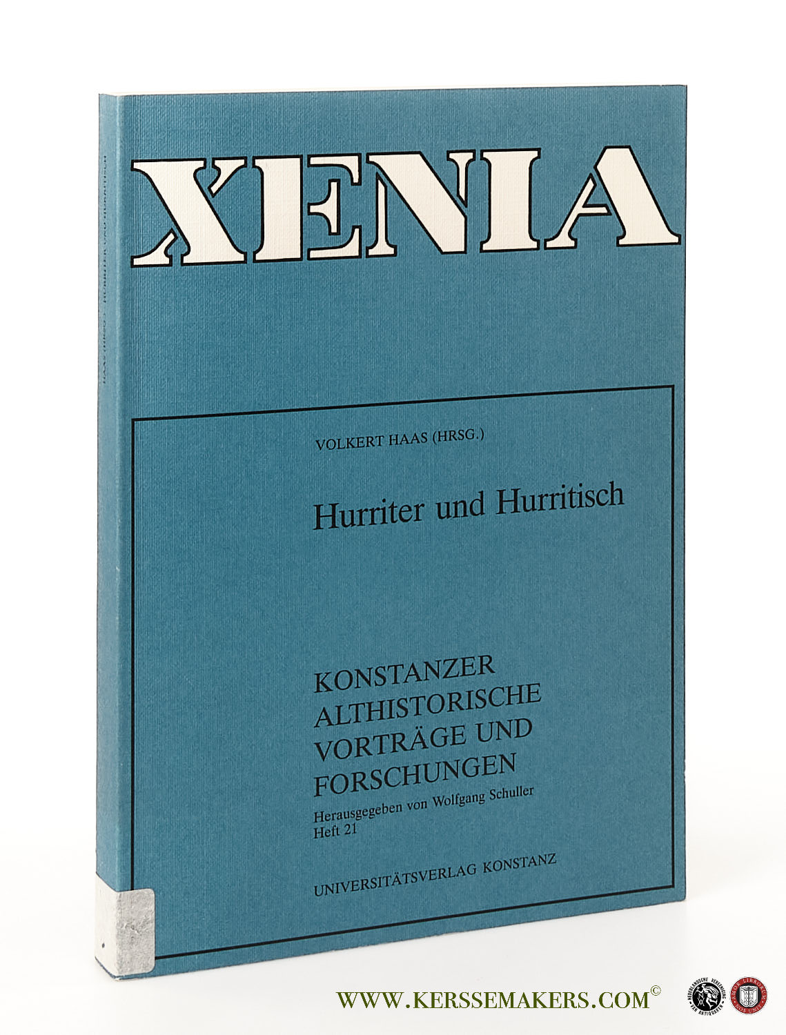 Hurriter und Hurritisch. Konstanzer Altorientalische Symposien Band II. - Haas, Volkert (ed.).