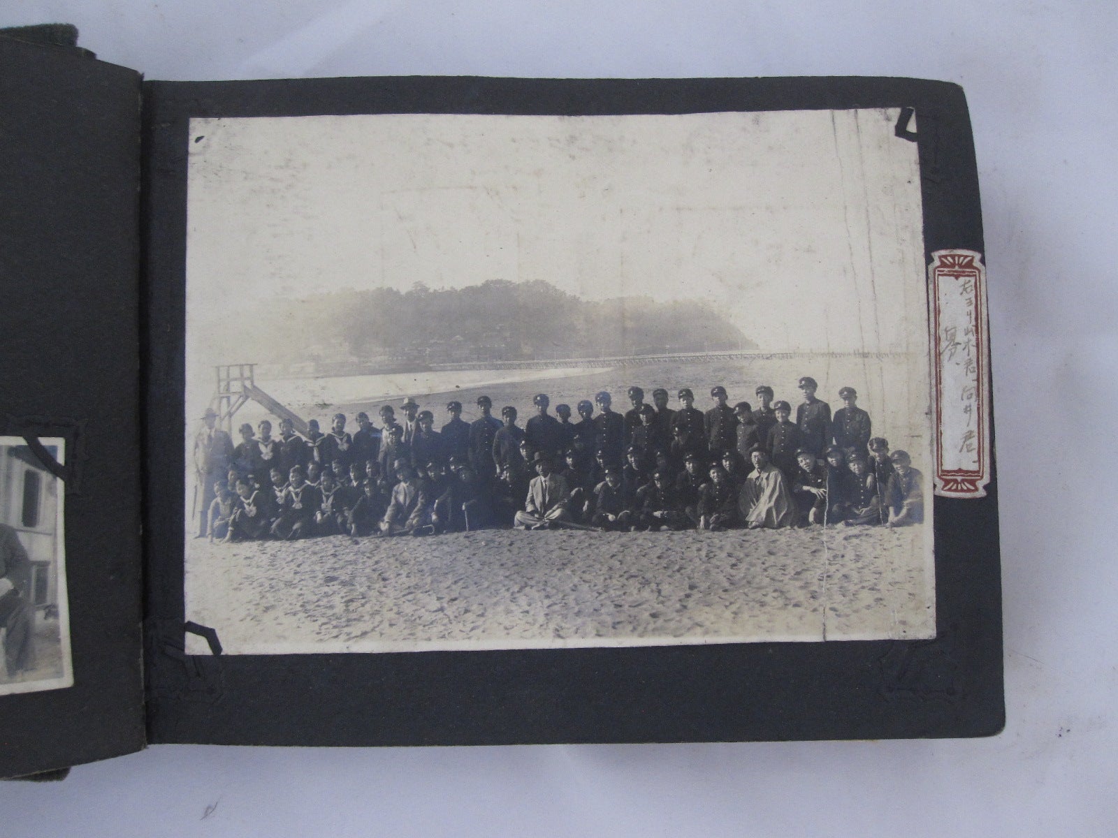 Original Vintage Japanese Military Photo Album, with 1930's