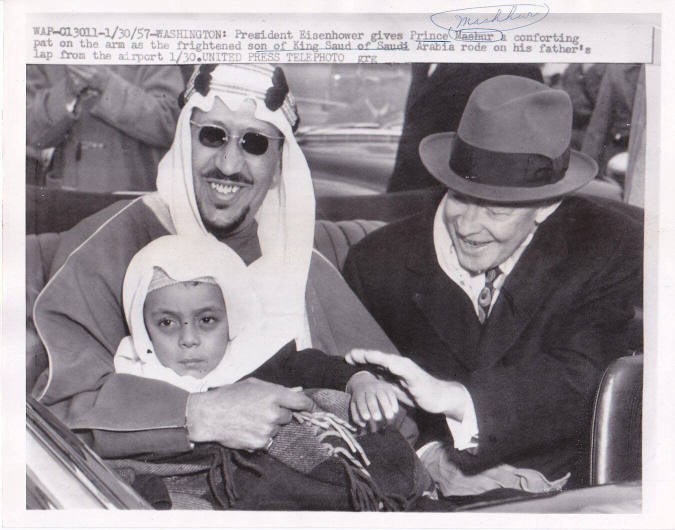 Collection of Original Press Photos of Saudi Arabian Rulers by Arab