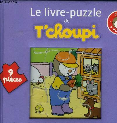 Le livre puzzle de Tchoupi. (Incomplet) - Courtin Thierry