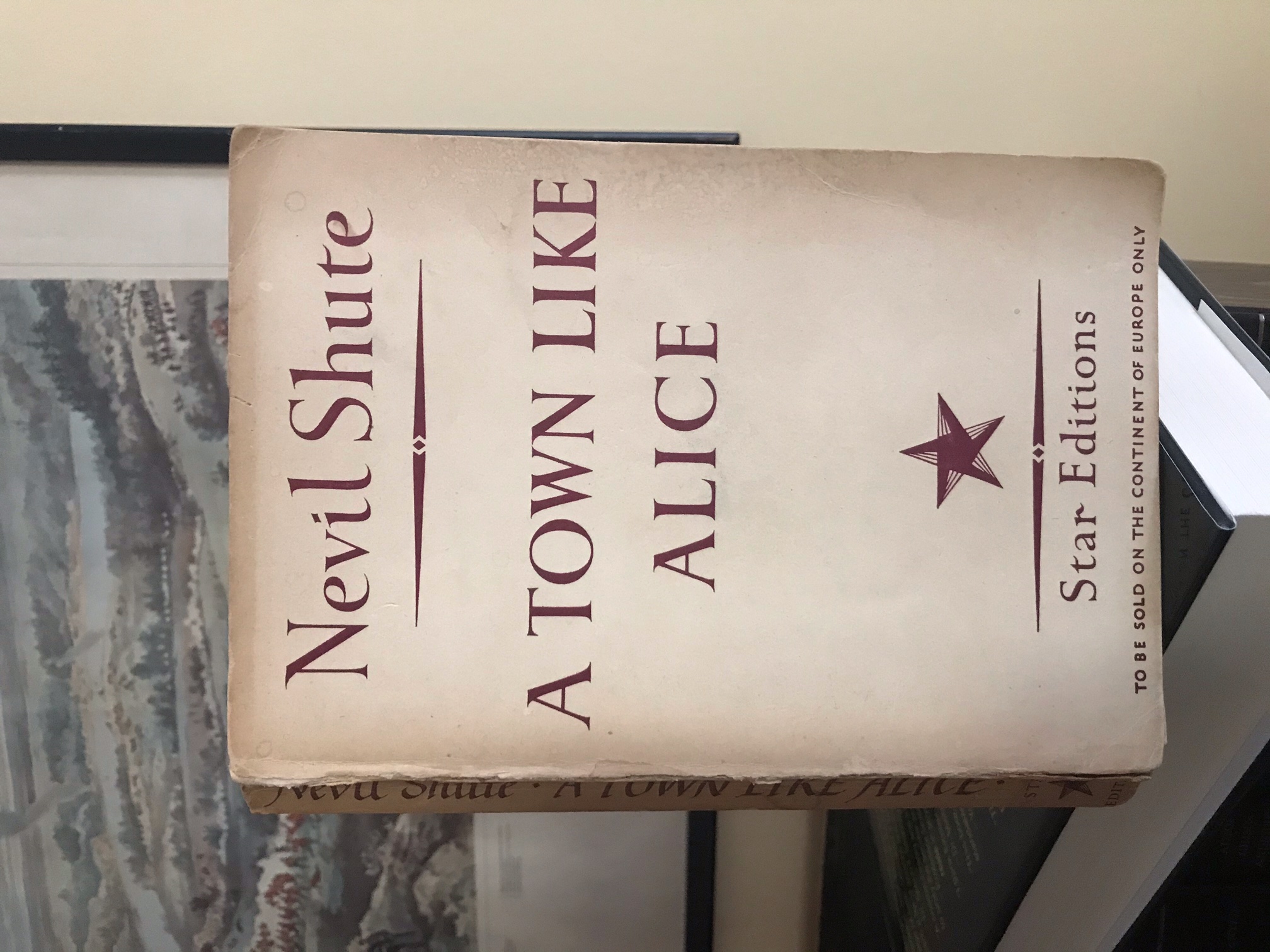 A Town like Alice, Star Editions by Nevil Shute: Very Good Soft cover