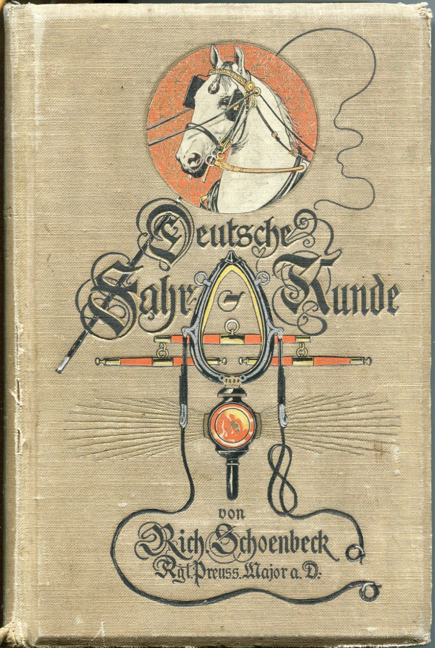 Deutsche Fahrkunde 2 Bde Richard Schoenbeck 1900 Digitalausg Fahren Kutschen 
