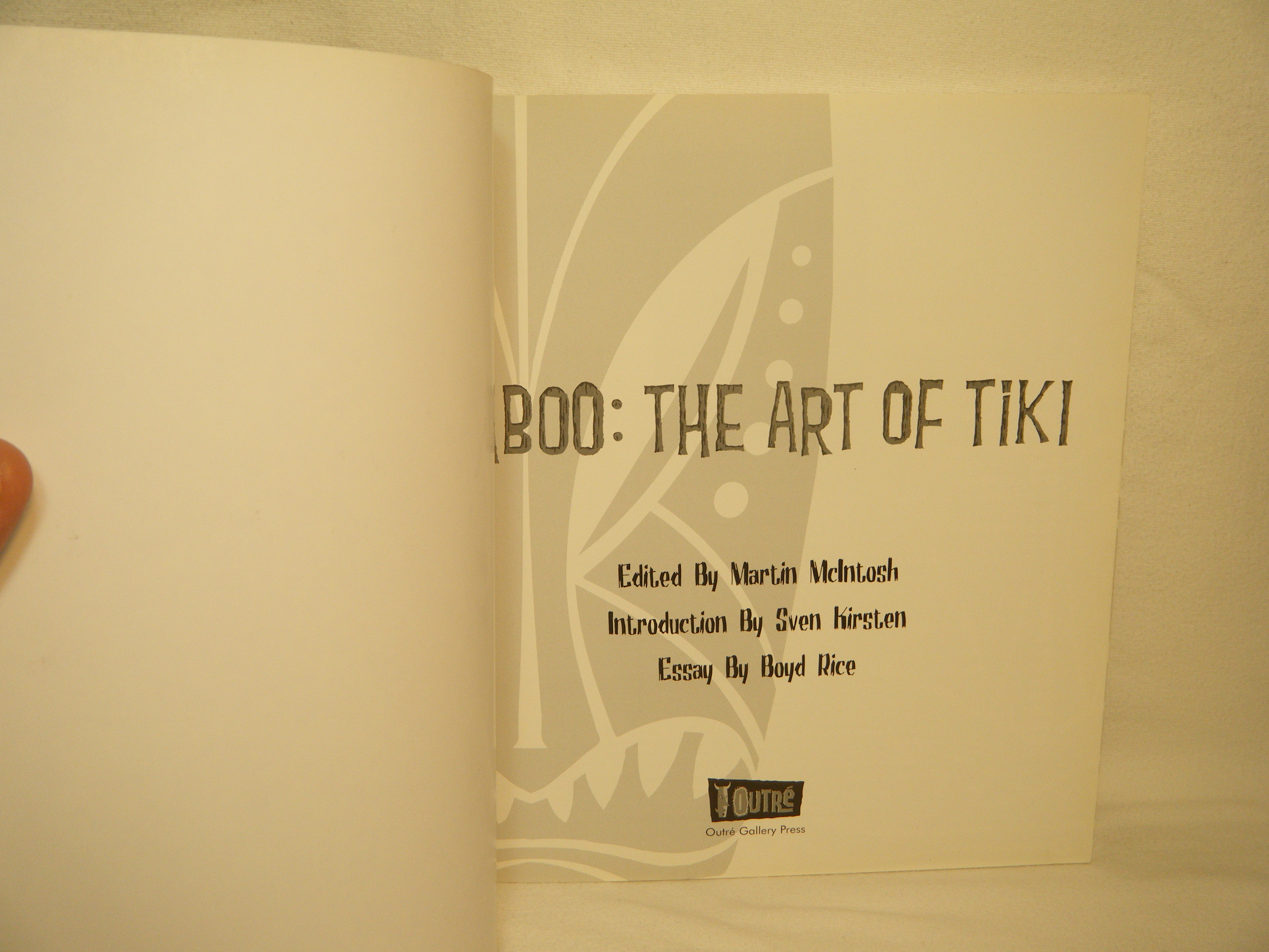 tiki ティキ TABOO THE ART OF TiKI 画集 洋書