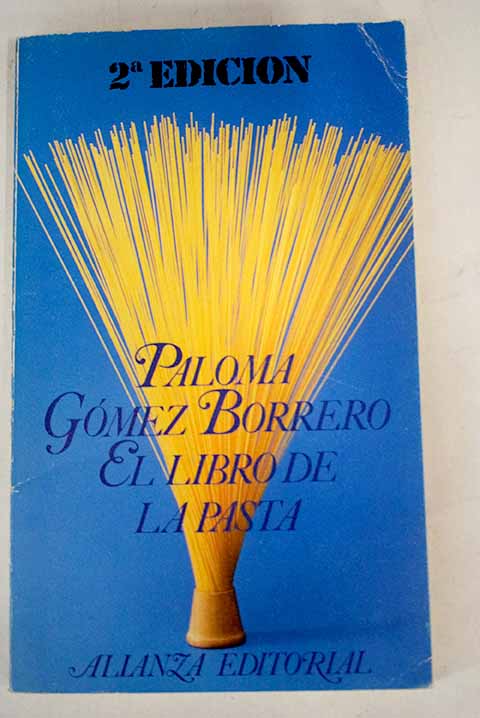 El libro de la pasta - Gómez Borrero, Paloma