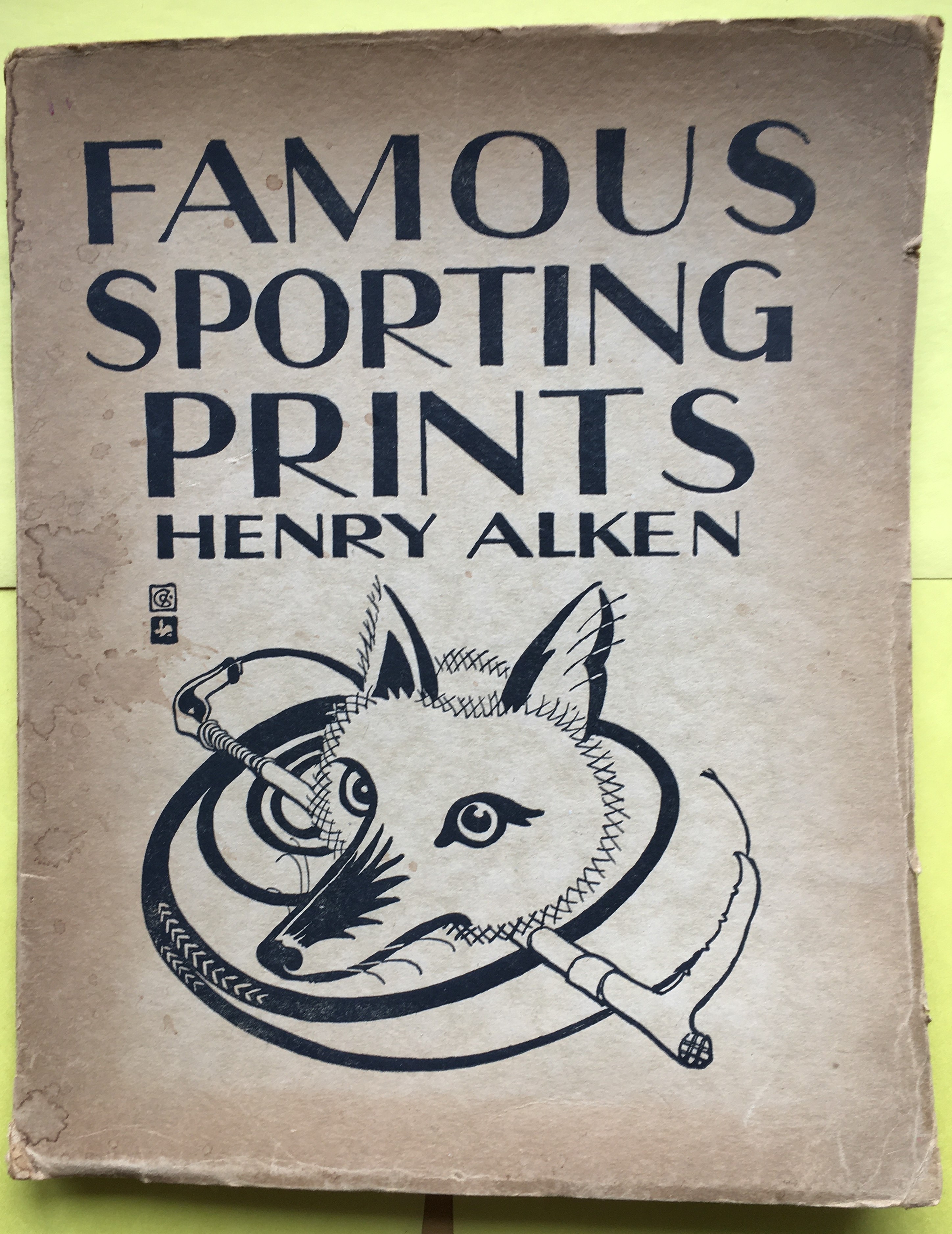 Vintage 1929 Henry Alken Famous Sporting Prints Vintage 1929 Henry Alken Famous Sporting Prints