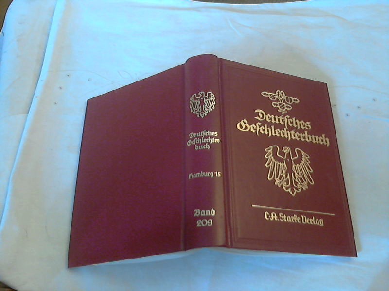 Hamburgisches Geschlechterbuch; Teil: Bd. 15. Deutsches Geschlechterbuch ; Bd. 209 - Diverse Autoren