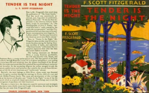 Tender Is the Night, F.Scott Fitzgerald 1934 SCARCE First Edition: Good
