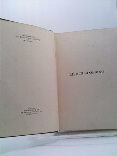 Life in Sing Sing by Number 1500 Life in Sing Sing by Number 1500
