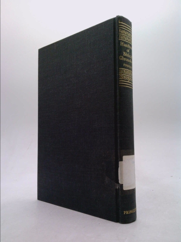 Handbook of Biblical Chronology by Jack Finegan (1964-06-21): Fair ...