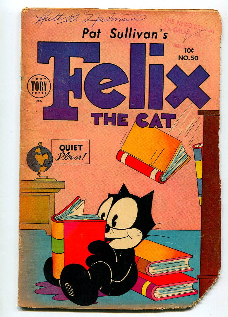FELIX THE CAT#50 1954-OTTO MESSMER-PAT SULLIVAN- FR/G: (1954) Comic DTA  Collectibles