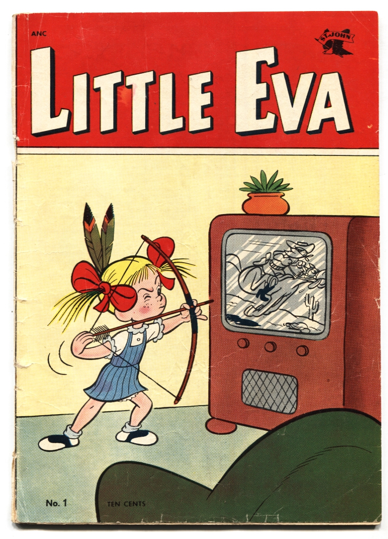 Little Eva #1-St. John Golden Age comic book 1952: (1952) Comic | DTA  Collectibles