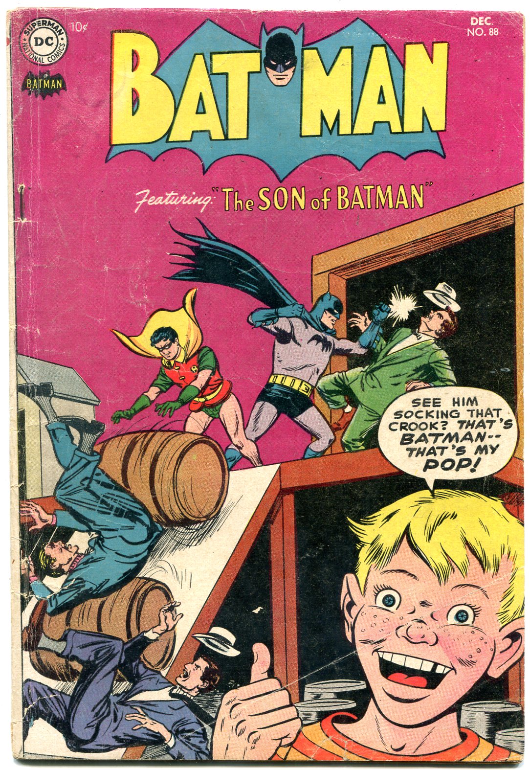 BATMAN #88 1954-DC COMICS-ROBIN-SON OF BATMAN--- VG: (1954) Comic | DTA  Collectibles