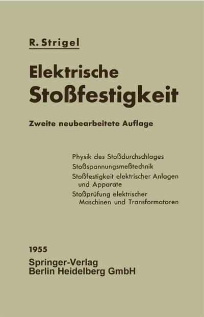 Elektrische Stoßfestigkeit - Robert Strigel