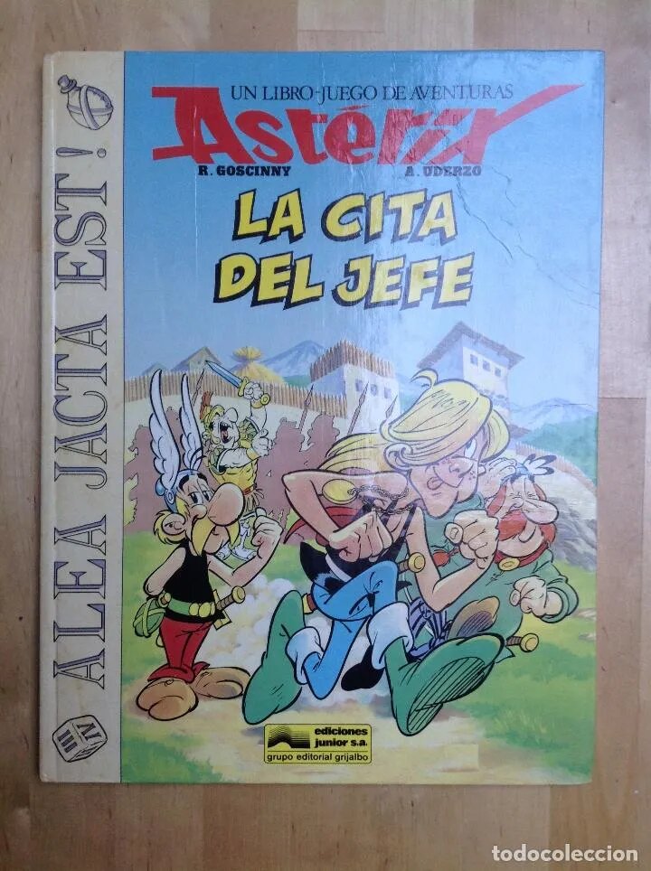 Asterix. La Cita del jefe, libro-juego de aventuras de asterix - Goscinny, R. Y Uderzo, A.