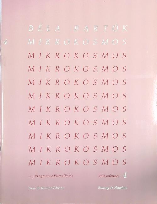 Mikrokosmos 4 - Bartok, Bela