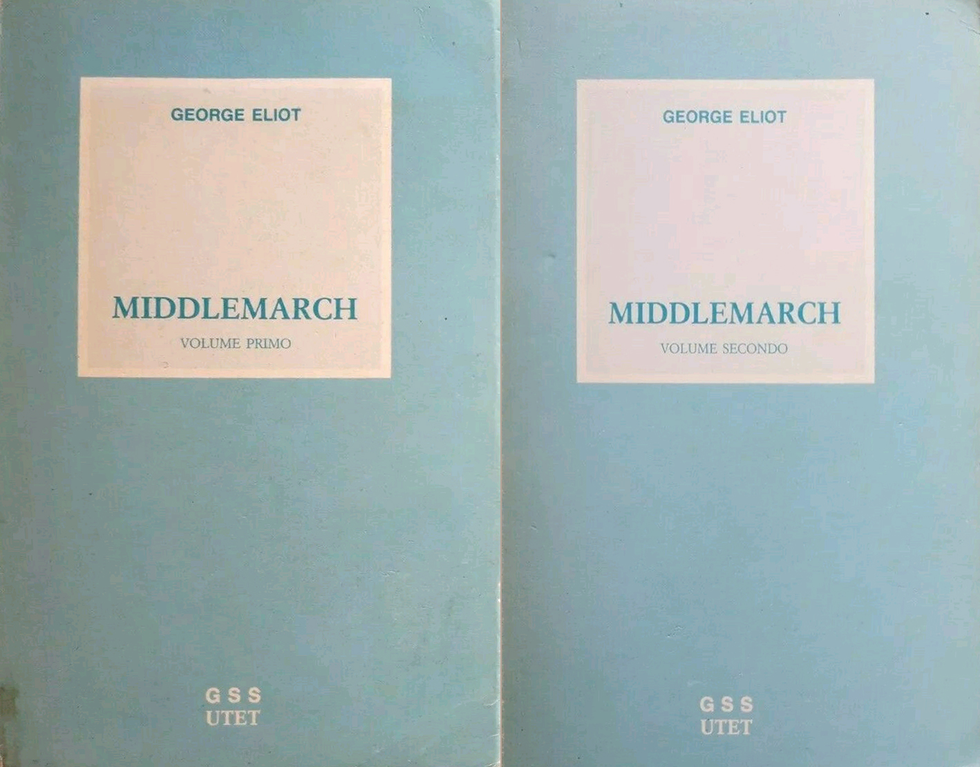 Middlemarch. Vol. 1 e 2 - George Eliot