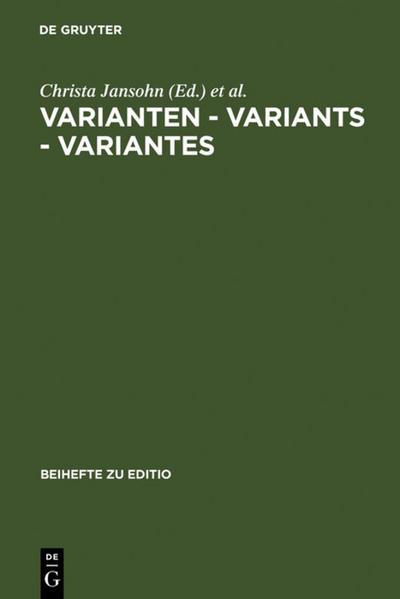 Varianten - Variants - Variantes - Bodo Plachta